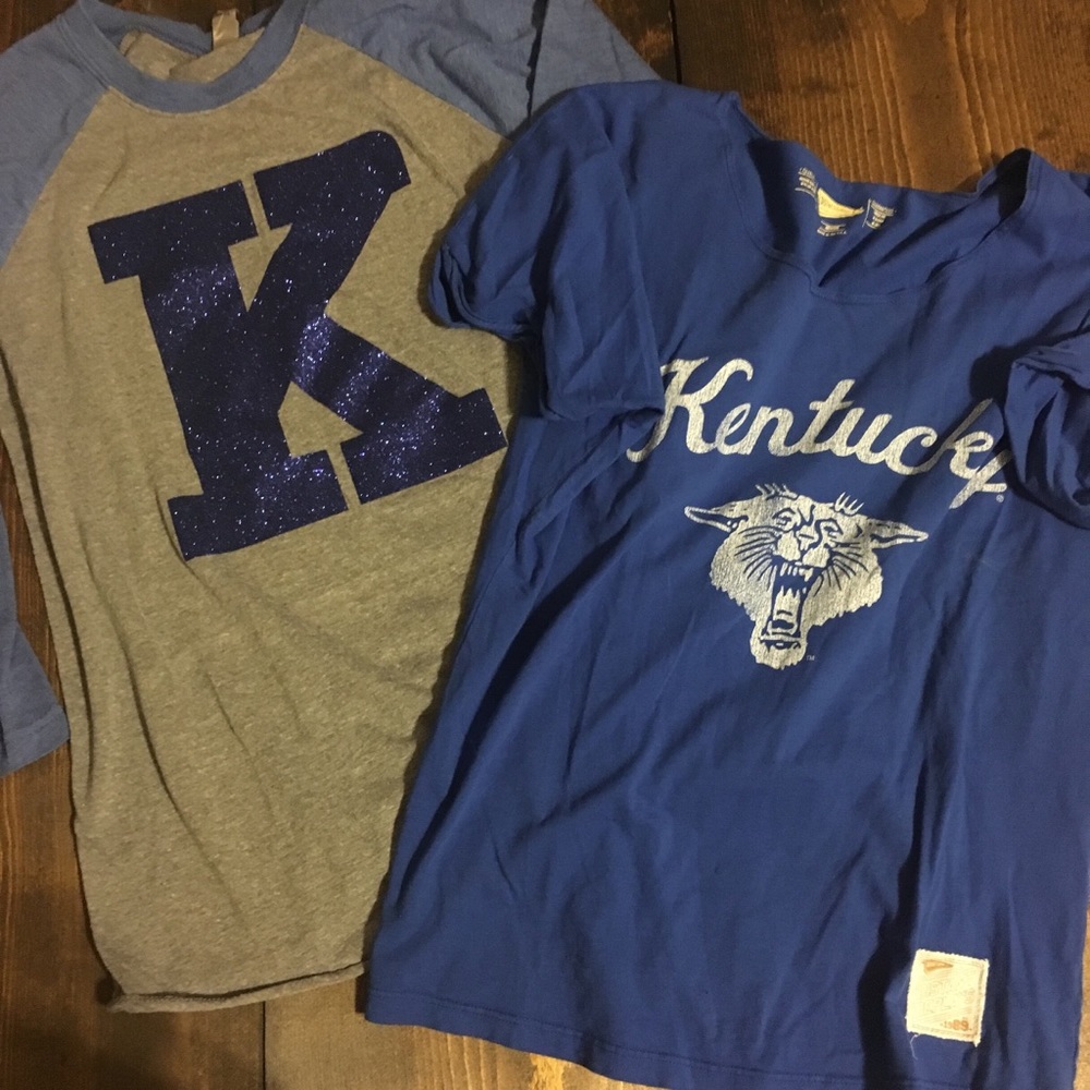 Lot/Bundle of two Kentucky shirts